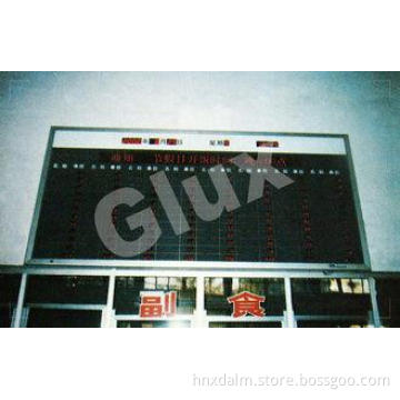 P15 P20 DIP Curtain LED Scrolling Message Board Outdoor Adv